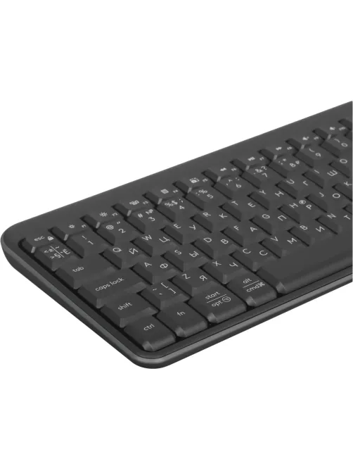 Набор клавиатура+мышь Logitech MK250 BT Graphite рус,беспроводн(920-013853)