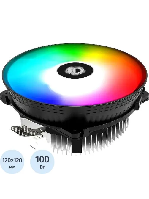 Кулер ID-Cooling DK-03 RAINBOW RGB AM5/4/1151/1200/1700 черн/бел 4-pin 100W
