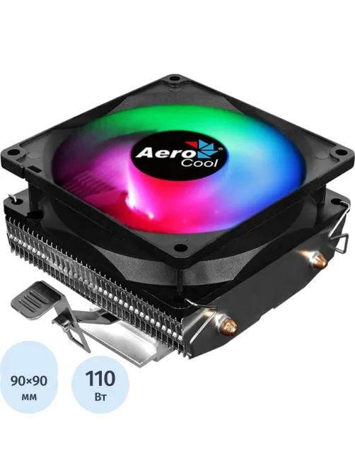 Кулер Aerocool AIR FROST 2 FRGB 3P для AM4/1151/1200 3-pin 110W LED