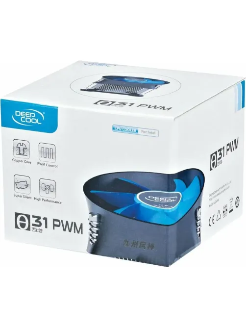 Кулер DEEPCOOL THETA 31 PWM 1700 LGA1700 TDP 95W, PWM, Fan 100mm