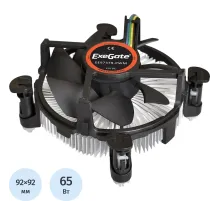 Кулер ExeGate EE97379-PWM, S775/1150/1151/1155/1156, 65W,92мм (EX283279RUS)