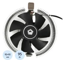 Кулер ID-Cooling DK-01T Soc-AM5/AM4/1151/1200/1700 черный 3-pin 24dB Al 95W