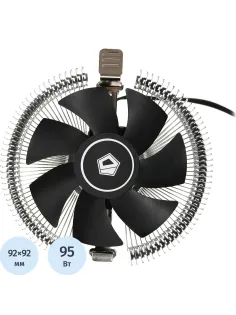 Кулер ID-Cooling DK-01T Soc-AM5/AM4/1151/1200/1700 черный 3-pin 24dB Al 95W