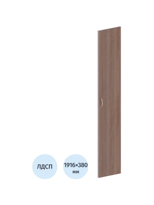 Дверь Easy ЛДСП (1шт.) 908857 тем.дуб/серый В1910