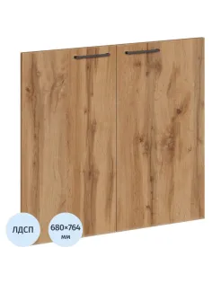 Двери К-Loft 2шт. 241H008 выс.680 дуб натур