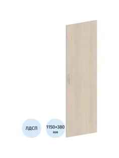 Дверь Easy ЛДСП (1шт.) 908855 св.дуб/серый В1150