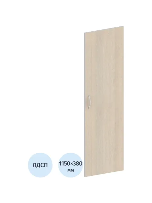 Дверь Easy ЛДСП (1шт.) 908855 св.дуб/серый В1150