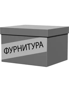Фурнитура для стеклянных дверей Easy 904308 серебро New