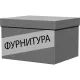 Фурнитура для стеклянных дверей Easy 904308 серебро New