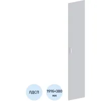 Дверь Easy ЛДСП (1шт.) 908857 серый В1910