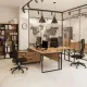 Двери стекл. К-Loft 2шт. 241H007 выс.1022
