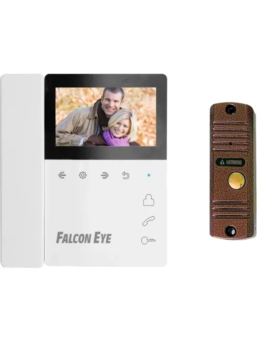 Комплект видеодомофона Falcon Eye Lira + AVC-305 (PAL) Медь