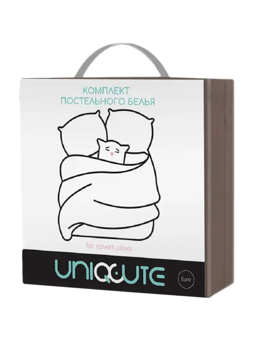 Постельное белье 1,5сп Поплин гл/кр (нав.50х70-2шт), Mocca,233749