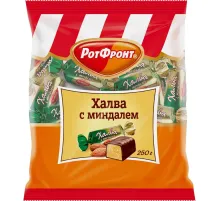 Халва Рот Фронт, с миндалем, фас 250г