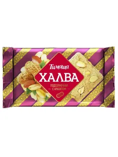 Халва Тимоша подсолнечная с арахисом, 250г