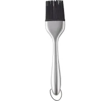 Кисть кондитерская 30,5х4 см. силиконовая с ручкой нерж. MGprof, 75310