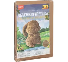 Конструктор из картона. Объёмная игрушка Зайчик, Нг-013
