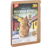 Конструктор из картона. Объёмная игрушка Кот, Нг-012