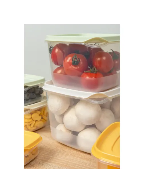 Набор конт.Для продуктов clever 6шт 0,12л+0,25л+0,45л+0,75л+1,2л+2,0л