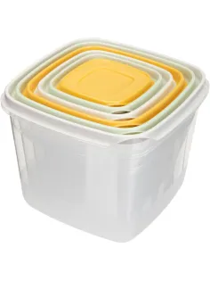 Набор конт.Для продуктов clever 6шт 0,12л+0,25л+0,45л+0,75л+1,2л+2,0л