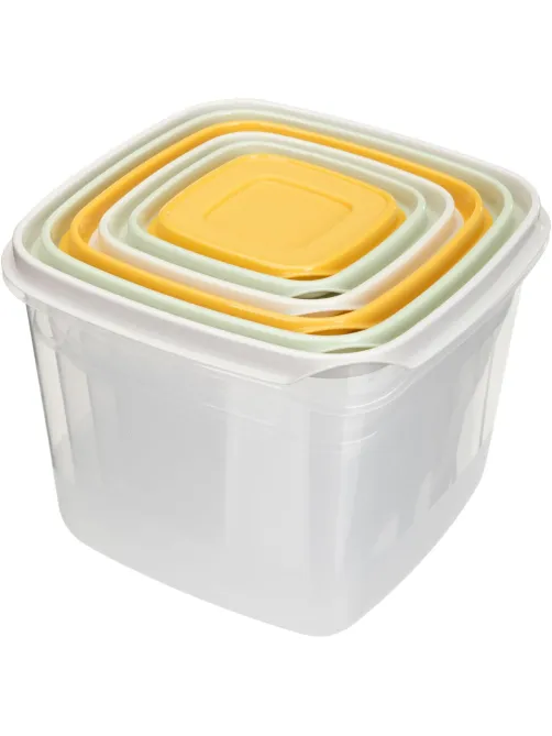 Набор конт.Для продуктов clever 6шт 0,12л+0,25л+0,45л+0,75л+1,2л+2,0л
