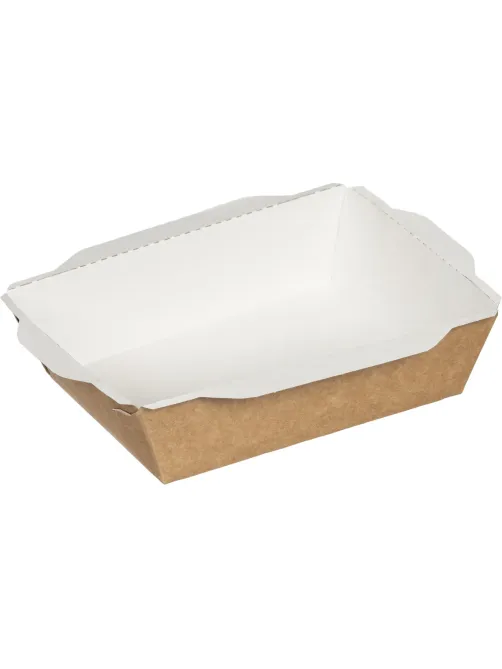 Контейнер (упаковка) ECO OPSALAD  500, крафт, 600шт/кор