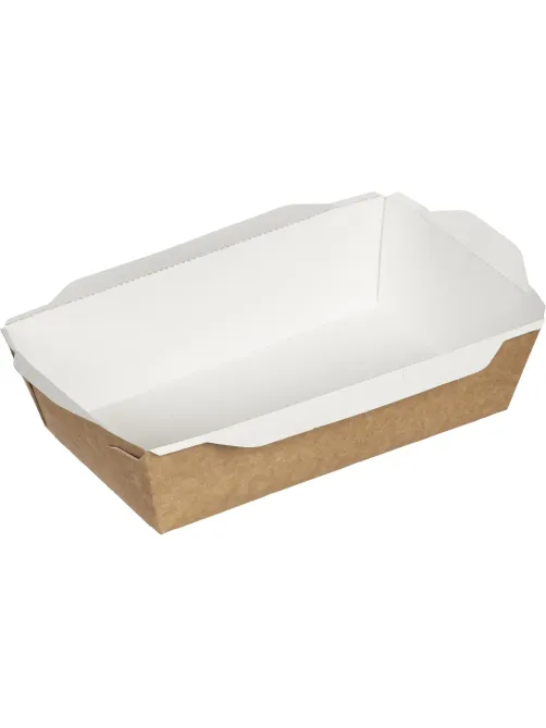 Контейнер (упаковка) ECO OPSALAD 800, крафт, 400шт/кор