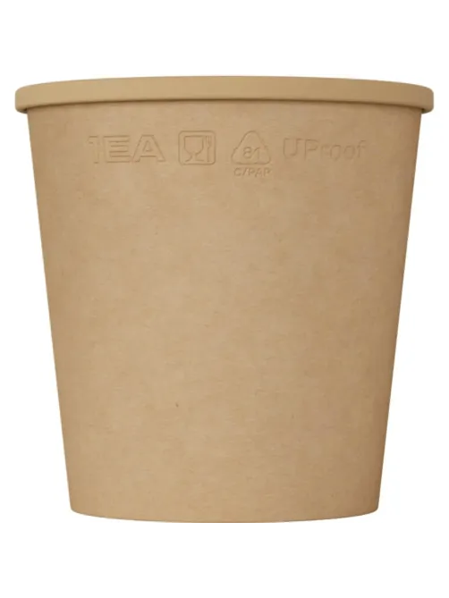Контейнер бум. OneBowl Up (bottom 520)  520мл, крафт, 550шт/кор