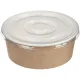 Крышка PET плоская OSQ ROUND BOWL 620, 750, 1000 MP (270 шт./кор.)
