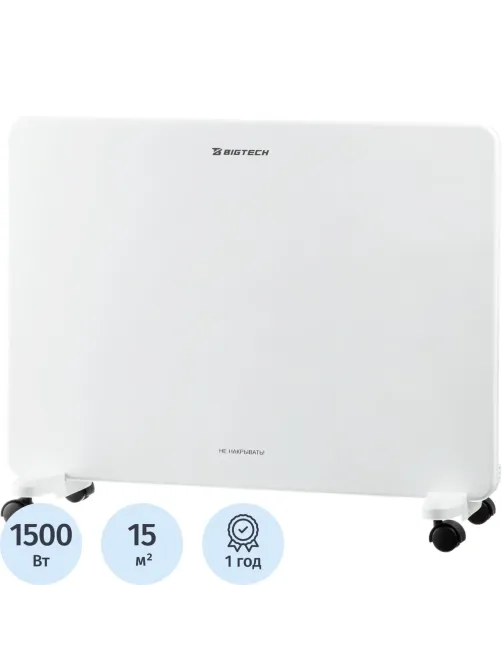 Конвектор BigTech WBC002 WBC002 1500E-X  (1500 Вт,с терморегулятором)