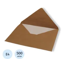 Конверт Крафт 290х390 треуг.кл Рос 500шт/ уп
