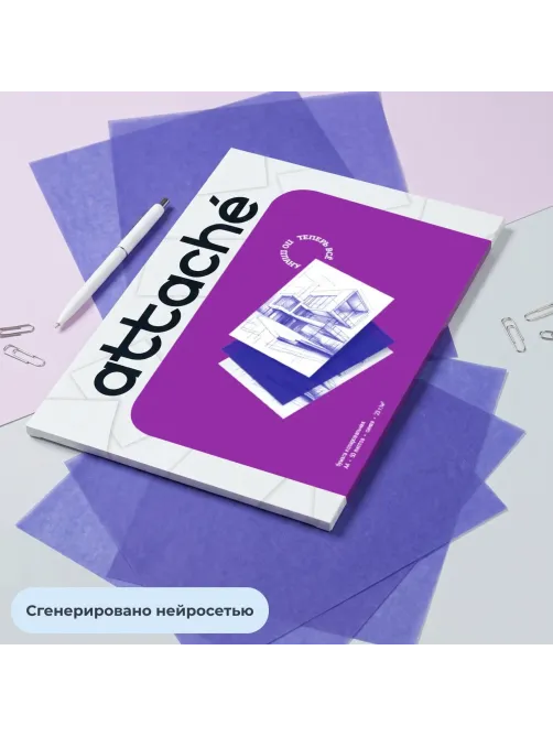 Бумага копировальная синяя (A4) пачка 50л
