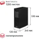 Короб архивный на кнопке Attache 120 мм пластик,черная полоска