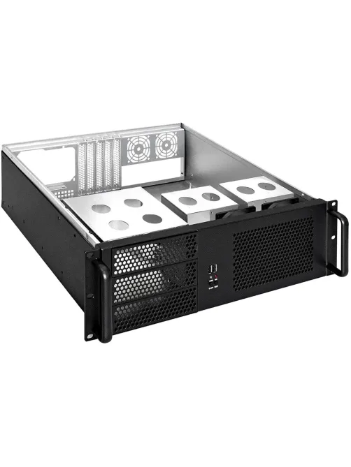 Корпус ExeGate Pro 3U390-08 (19, 3U, 390, без БП, USB) (EX264270RUS)
