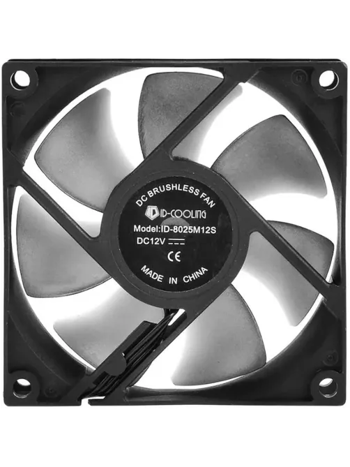 Вентилятор ID-Cooling NO-8025-SD 80х80x25 черный 3-pin Ret