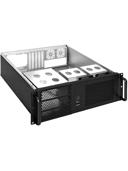 Корпус ExeGate Pro 3U390-08 (19, 3U, 390, без БП, USB) (EX264270RUS)