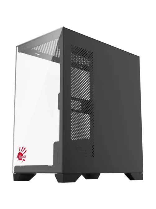 Корпус Bloody BD-CC103 чер.безБП mATX 7x120mm USB2.0x3.0 audio bott PSU