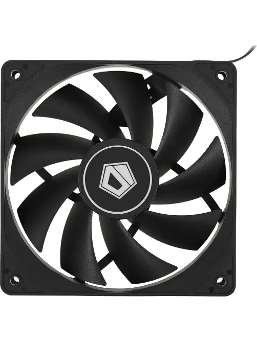 Вентилятор ID-Cooling FL-12025K 120x120mm черный 3-pin 21dB 145gr Ret