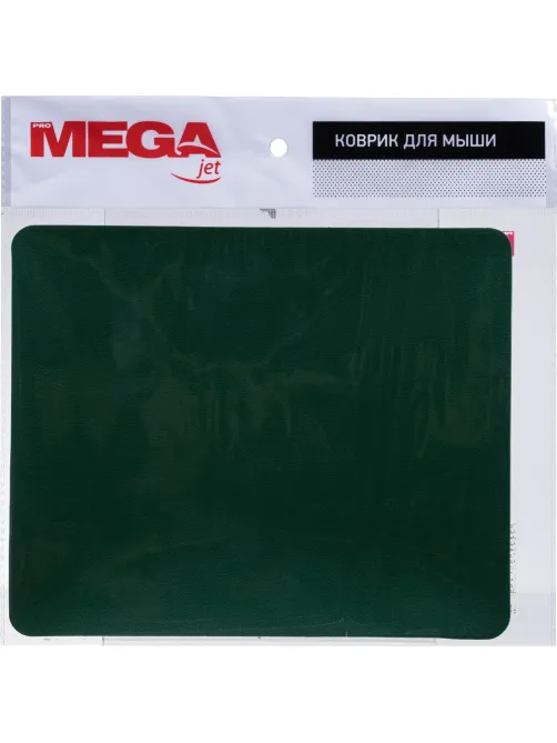 Коврик для мыши  HMP0006 иск.кожа/22х18х0,12/зеленый