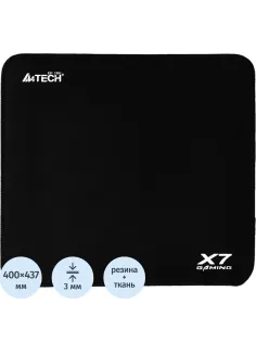 Коврик для мыши A4Tech X7 Pad X7-500MP черный 437x400x3мм