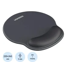 Коврик для мыши UGREEN с поддержкой запястья LP668 (25245) черный