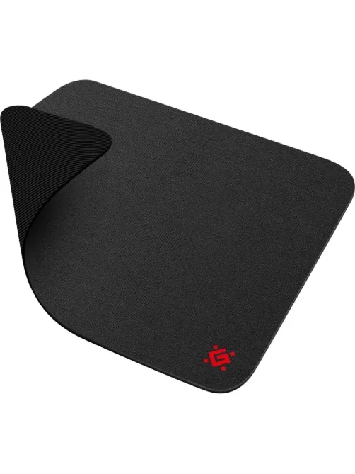 Коврик для мыши Defender Black S 250x350x3 мм, игровой ткань+резина (50017)