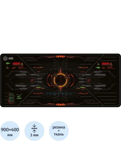Коврик для мыши Cactus CS-MP-PRO05XXL Skytrek XXL 900x400x3мм
