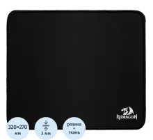 Коврик для мыши Redragon Flick M 270х320х3 мм, ткань+резина (77988)
