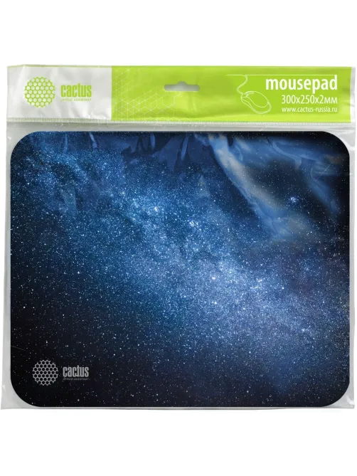 Коврик для мыши Cactus Milky Way 300x250x2мм (CS-MP-P02M/CS-MPC-P02M)