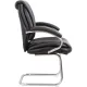 Конференц-кресло BN_SH_EChair-516V PU кожзам черный, хром