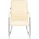 Конференц-кресло BN_TQ_Echair-806 VPU-1 кожзам бежевый, хром