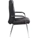 Конференц-кресло BN_TQ_Echair-807 VPU кожзам черный, хром