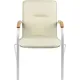 Конференц-кресло UA_EChair SAMBA Silver к/з беж./бук (V-18 1.007)