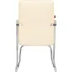 Конференц-кресло BN_TQ_Echair-806 VPU-1 кожзам бежевый, хром